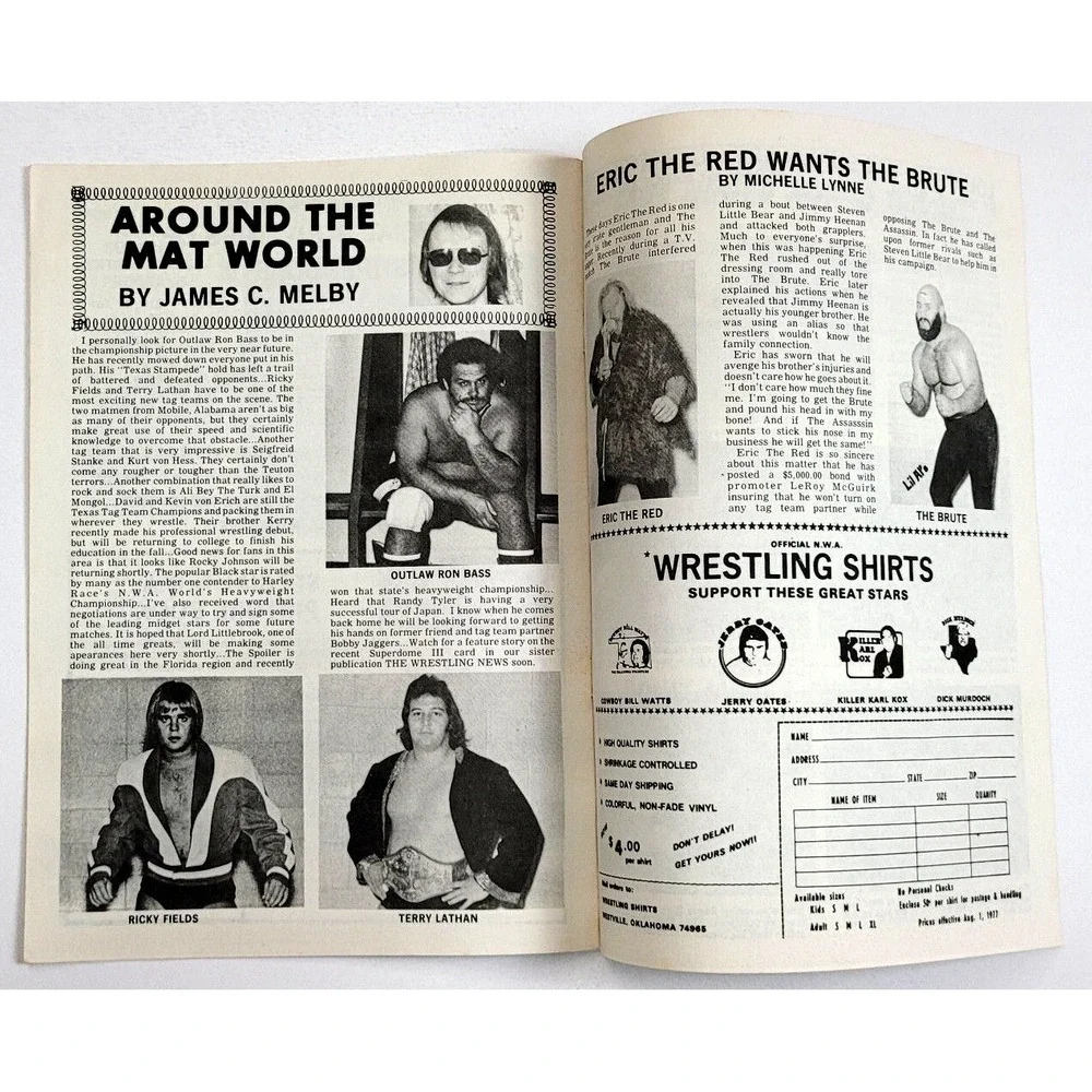 N.W.A. CHAMPIONSHIP WRESTLING OFFICIAL PROGRAM MAGAZINE‎ #311 (1978)